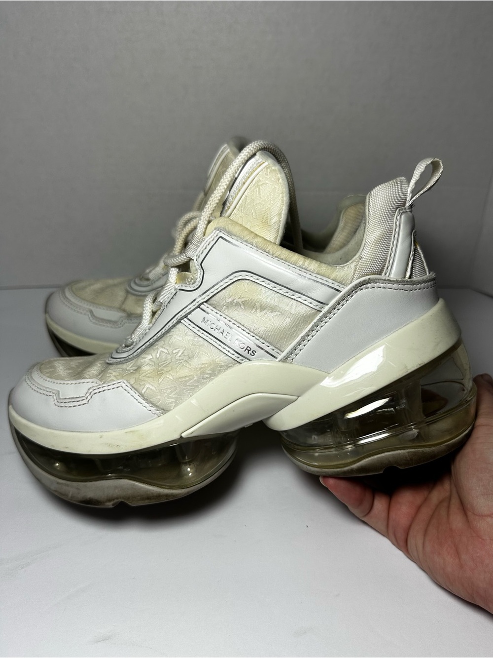 Michael Kors Olympia Chunky Platform Sneakers